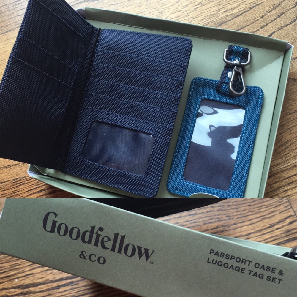 🧳 NWT Goodfellow & Co Passport Case Luggage Tag🧳